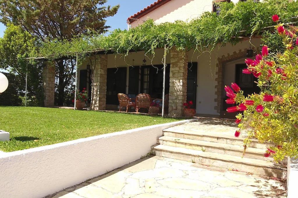 Orange Grove Villa Nea Tirins Экстерьер фото
